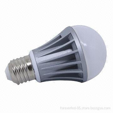 Supre bright E26/E27 5W LED ball bulb, 12-30V DC/AC wide voltage, low price, made in China